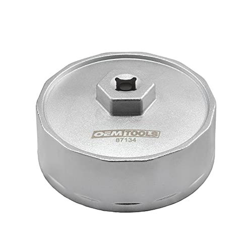 OEMTOOLS 87134 84MM Chrysler Filter Wrench, 14 Flutes, Dodge Oil Filter Tool for 3.0 Diesel Engines, 84MM 14 Flute Mercedes Wrench - size: 84 mm/14 Flute