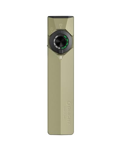 OLIGHT ArkPro Ultra Rechargeable Flat EDC Flashlight,1700Lumens,Olive Green | Green Beam, UV Light, White LED, OAL, Pocket Flashlight, USB-C Magnetic, Work Light, Bright for Camping, Emergency, Outdoors - color: Olive Green