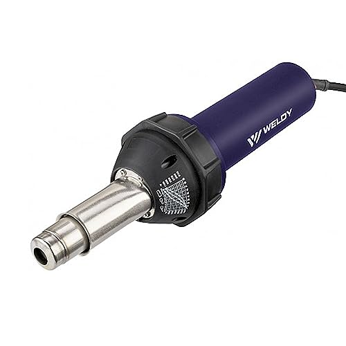 Hot Blast Torch Overlap Air Welding Gun Welder Pistol Tool Hot Air Gun 1600W (120 Voltage and speed nozzle) - style: 120 Voltage and speed nozzle