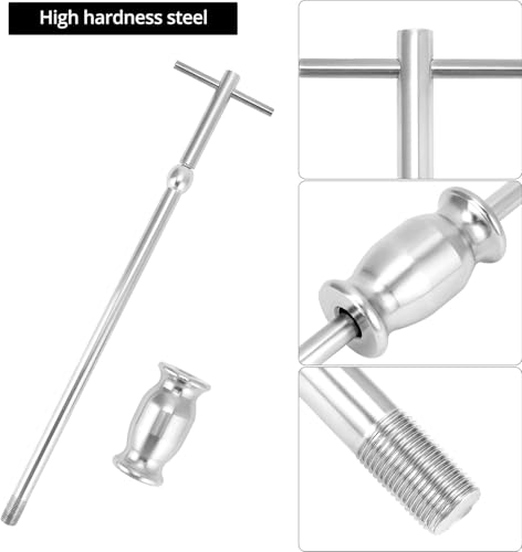 3 Jaw Gear Bearing Slide Hammer Puller Set - Universal Internal & External Gear & Pulley Puller for Automotive Maintenance, Efficiently Removes Gears, Bearings, Grease Retainers, Oil Seals