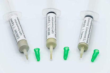 TechDiamondTools Kit of 3 Diamond Lapping Paste Polishing Compound USA Made 400 600 1050 Grit Lapping Compound for Rock Glass Metal Jewelry Resin Marble with 10% of Diamond Powder - style: Light 10% concentration