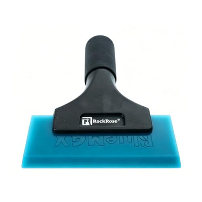 RockRose Elite 6" Cast Aluminum Squeegee – Sturdy, Long-Handle Anti-Slip Grip Precision Blade Change with Allen Wrench Professional Window Tint Application Tool-1 Unit - color: 6" Cast Aluminum Handle, size: Pack of 1