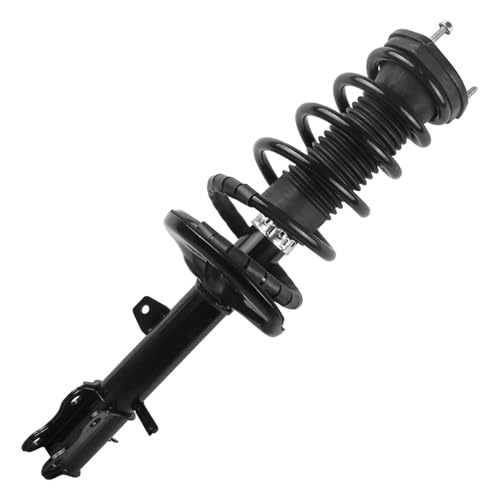 Detroit Axle - AWD Rear 4pc Struts for 99-03 Lexus RX300, 01-03 Toyota Highlander, 2 Struts & Coil Spring Assembly 2 Sway Bar Ends 1999 2000 2001 2002 2003 Replacement Ready Strut Shock Assembly - size: 4QS48536/ sway kit