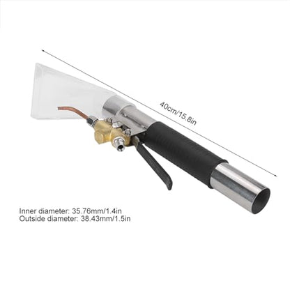 Car Carpet Extractor, Heat Resistant Stainless Steel Carpet Cleaning Extractor, Handhold Auto Detailing Hand Wand Tool for Cleaning Indoor and Outdoor Furniture, Mattresses, Auto Upholstery