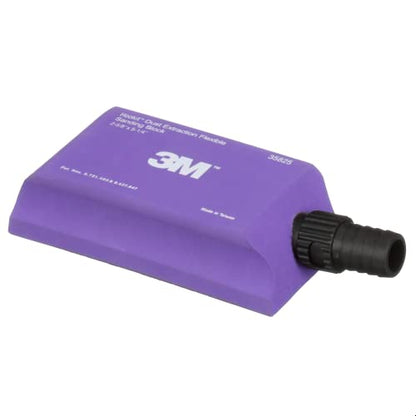 3M™ Hookit™ Dust Extraction Flexible Sanding Block 35825, 133 mm x 67 mm - size: 133 mm x 67 mm, style: Flat