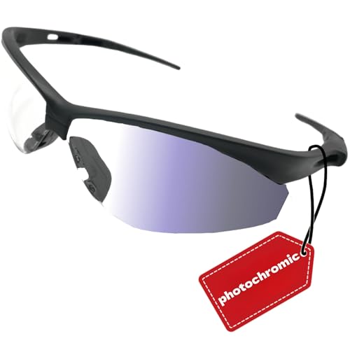 Safety Glasses Anti Fog Photochromic ANSI Z87.1 UV Protection Scratch Resistant hunting tactical Airsoft - color: X801 Not Anti-fog Photochromic