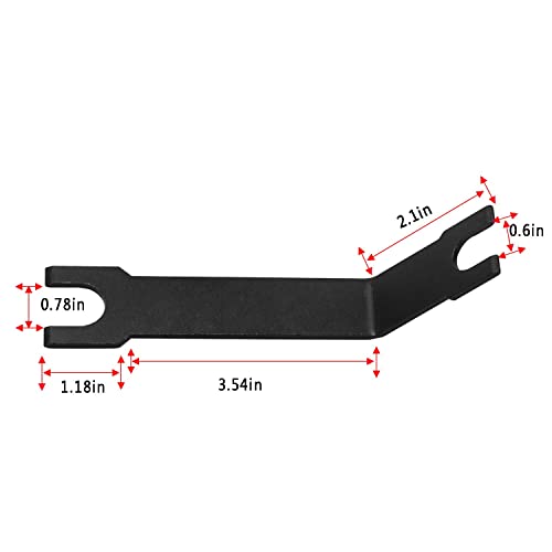 High Pressure Oil Line Disconnect Tool Compatible for Ford 6.0L & 4.5L Diesel HPOP Wrench Quick-Release Coupling