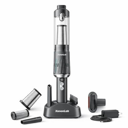Handheld Vacuum Cordless Smart Display and Charging 25KPa Car Vacuum