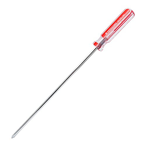 Phillips Screwdriver 8 Inch, Long Screwdriver #1 Extra Long Shaft Cross Head Screwdriver - size: 8 Inch #1