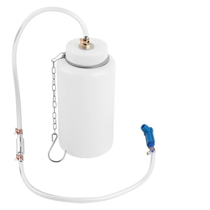 Brake Bleeder Kit,1L Brake Bleeder Bottle & 27.55 Inch Brakes Bleeders Hose One Way Check Valve,Connector,Professional Brakes Fluid Bleeders Kit for Braking Fluid Collection