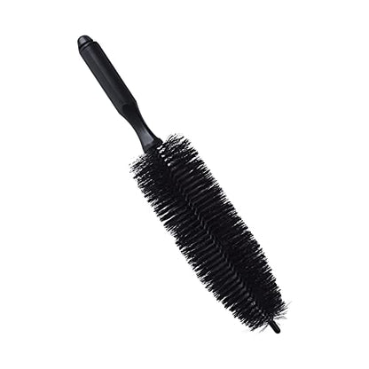 Motorcycle Car Wheel Spoke Brush Cleaner Black 11.8" Length
