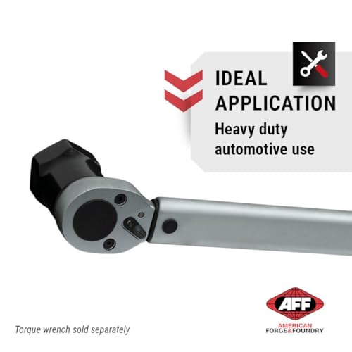 AFF 3/4" Drive Wheel Bearing Locknut Socket (Available in 6 or 8 Points & Multiple Sizes) - size: 2-1/2", style: 6 Point