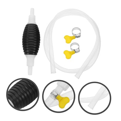 1Set Transfer Pump Kit Manual Siphon Hose for Automotive Oil Transfer Durable Liquid Sucker Pump Versatile and Practical Tool for Home Use