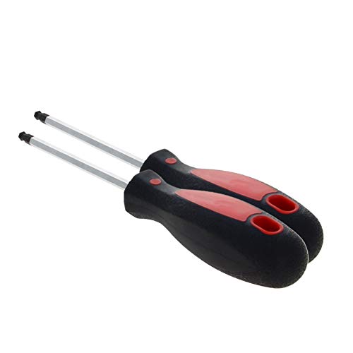 Utoolmart 5mm x 100mm Ball Head Precision Screwdriver Hex Design Wrench Hand Tool 2Pcs - color: 2pcs, size: 5×100×80mm