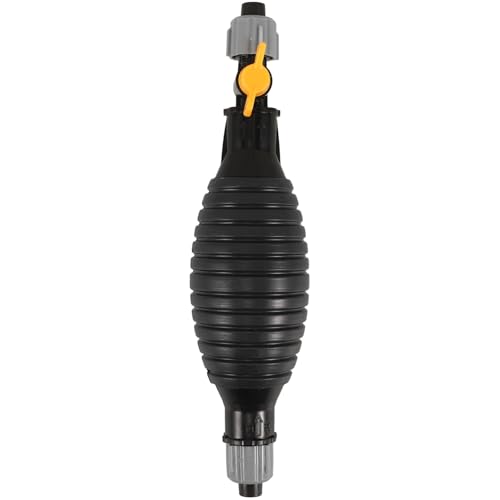 Manual Gasoline Siphon Pump with Portable Hand Fuel Transfer Hose, Liquid Suction Pump for Car, Boat, Rv Fuel and Water Transfer, Gas Siphon Kit for Automotive Use