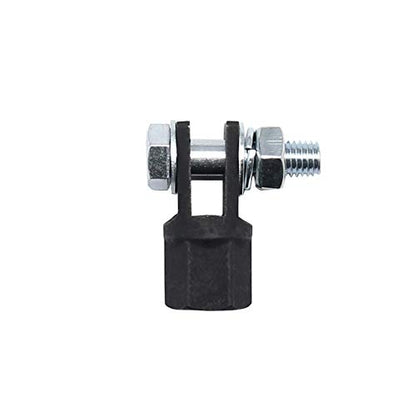JIANWEI 1/2'' Scissor Jack Adapter for Car Repair - Chrome Vanadium Steel, Compatible With Impact Wrench (Black+Silver)