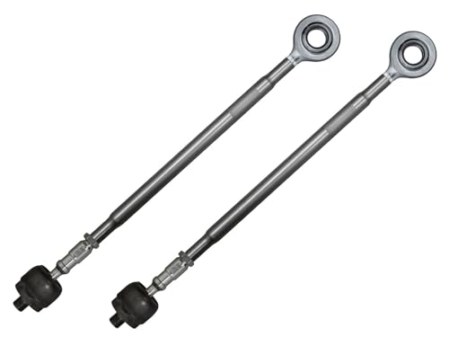 SuperATV Heavy Duty Tie Rod Kit for Can-Am Defender (SEE FITMENT) - Stock Length Replacement