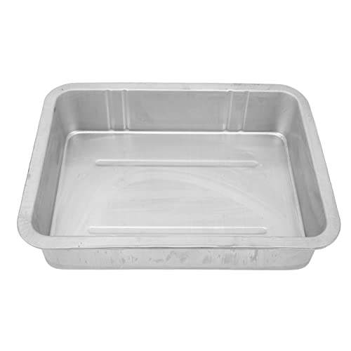 Oil Drain Pan Proof Duty Metal Oil Change Container for Cars Trucks Motorcycles Boats and More Automotive Fluid Catcher for Garage Workshop and Home Use - size: 10L