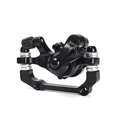 TOBWOLF 1 Pair MTB Front & Rear Cable Disc Brake Aluminum Alloy Caliper Post Mount, 2PCS 160mm Stainless Steel 6-Bolt Disc Rotors for Mountain Bike Road Bike Folding Bike BMX - color: Mechanical Disc Brake Kit - Single Piston