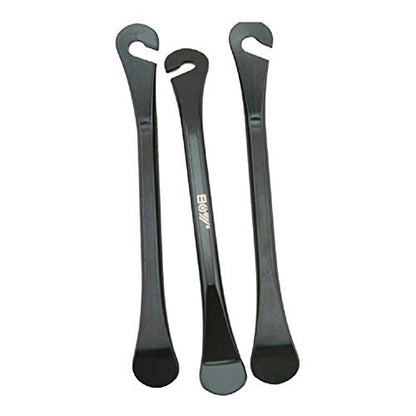 3Pcs Bike Tire Levers, High Strength Carbon Steel Bike Spoon Levers Bicycle Repair Tool Kit