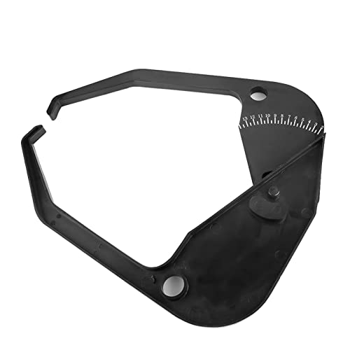 Sturdy Tire Caliper Car Wheel Measuring Tool with EasytoRead Scale for Wheel Balancer Rim Width ABS Plastic Portable Design Quality Construction
