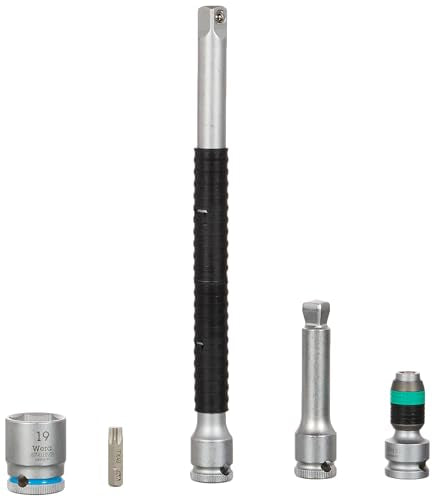 WERA 05004048001 8100 SB 8 Zyklop Metric Metal Ratchet Set with Switch Lever, 29 Piece, 3/8" Drive - size: 3/8 Inch Drive