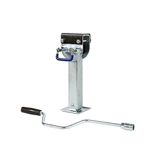 Trailer Stabilizer Legs for RV, Motorhome, Caravan, & Boat - Adjustable Drop Down Jack Parts for Parking & Support, 360-550mm Height Range