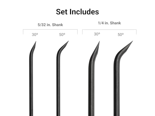 TEKTON Mini Pry Bar Set (4-Piece) | LRD90803 | Made in USA - size: 4-Piece Set