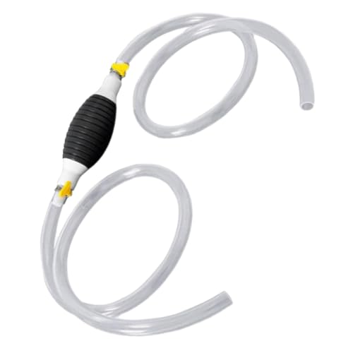 Unomor Hand Siphon Pump for Fuel Transfer Manual Siphon Pump Kit Hose Portable Liquid Sucker for Automotive and Water Use