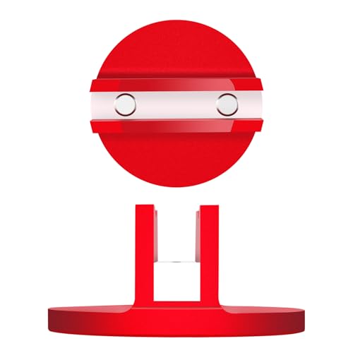 0.45'' Grooved Magnetic Jack Pad, 2PCS, Red | Aluminum Alloy, Universal, Pinch Weld Jack Pad, Floor Jack Adapter, Frame Rail Pretection - color: Red 2 Pack
