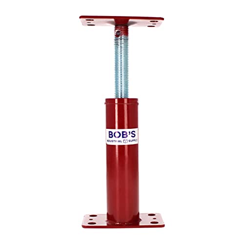 BISupply House Jacks for Leveling Crawlspace 5 Pack - 12 to 16 inch Adjustable Support Beam Basement Jack Post - Floor Lifting Joist Beam Brace for Cellar Ceiling - Screw Pole Jack - size: 12-16 Inch (5 PACK)