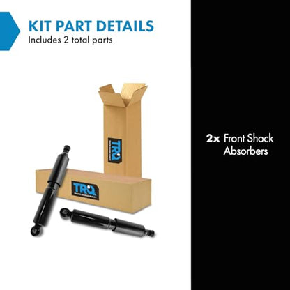 TRQ Front Shock Absorber Set Compatible with 1986-1995 Toyota 4Runner Pickup 1993-1998 T100 - style: SBA60373