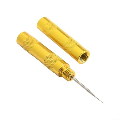 Windshield Washer Nozzle Cleaning Tool Kit with 5 Brush Sizes for Jet Adjustment and Clog Removal, Metal Needle Set to Clean Water Stains and Reposition Sprayers on