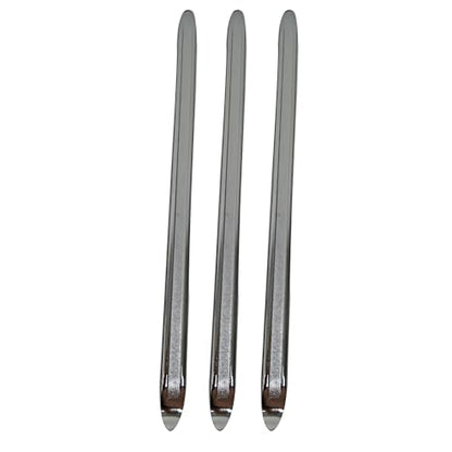 3-Piece 24-Inch Tire Iron Spoon Set - Heavy-Duty Steel Tire Pry Bar Kit with Zinc Coating, Bead Lifting Tool for Motorcycle, Car, and Vehicle Tire Maintenance - size: 24 inch