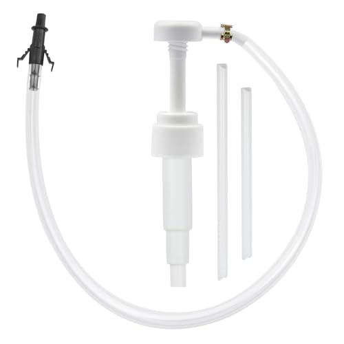 Bentolin Fluid Pump for Standard Quart Bottles -Gear Lube Pump Stroke with 3rd Hand Adapter, Transfer Gear Oil, Transmission and Differential Fluid (28mm)
