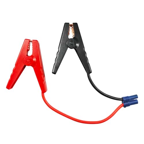 EC5 Car Jumper Starter Cable with Battery Clamps, 12V Car Jumper Cable Alligator Clip to EC5 Connector with 10 AWG Wire, Portable Emergency Automotive Jump Starter Battery Booster Cables (1PC) - size: 1PC