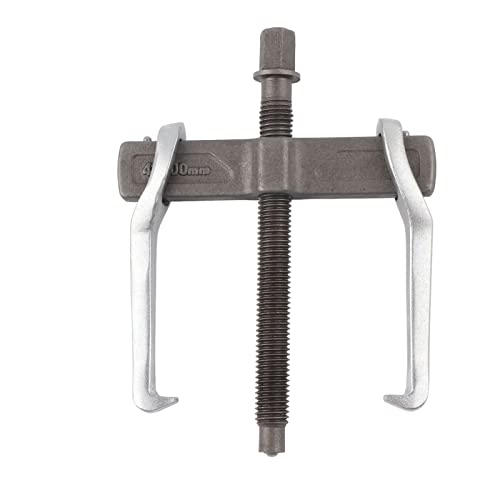 Two Jaw Bearing Puller Remover, Solid Carbon Steel 2 Claw Gears Puller for Removal of Pulley Flywheel Bearing, Adjustable Two Jaw Pilot Bearing Gear Puller Removal - size: 4 Inches