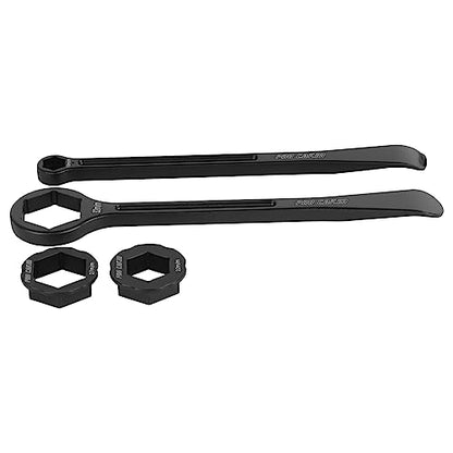 Aluminum Hex Wrench Set, 10MM/0.39", 12MM/0.47", 22MM/0.87", 27MM/1.06", 32MM/1.26" - color: Black, size: 12MM