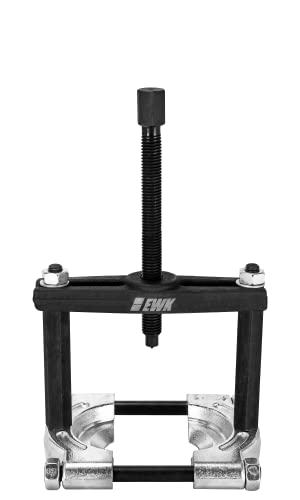 EWK 12-Piece 5-Ton Bearing Removal Tool Kit, 30–75mm Bearing Splitter & Puller Set for Wheel Hubs, Bearing Races & Differential Bearings, Automotive & Motorcycle Service