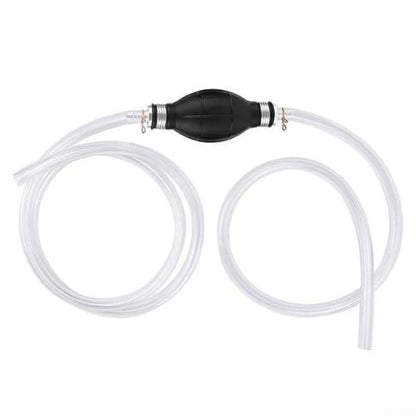 Manual Fuel Transfer Pump with 15mm Hose - Fast Gas Siphon for Cars, Boats & Tanks - Portable Hand Pump Kit