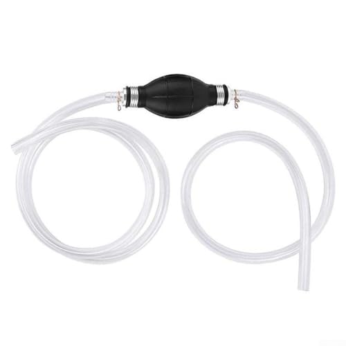 Manual Fuel Transfer Pump with 15mm Hose - Fast Gas Siphon for Cars, Boats & Tanks - Portable Hand Pump Kit