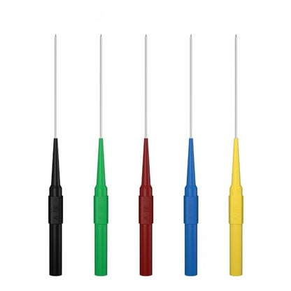 Test Lead Kit 25pcs 4mm Banana Plug to Alligator Clip Test Leads Kit Test Probes Back Probe Kit for Multimeter Automotive Diagnostic Testing Tools Set 8008 - size: 25pcs-B