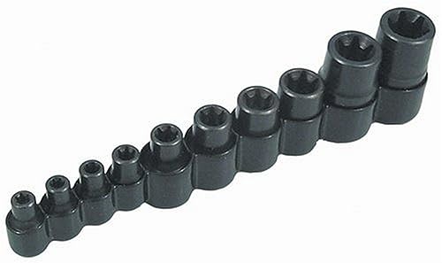 Lisle 26280 Torx Socket Set - style: 10 Sizes, E5 - E20