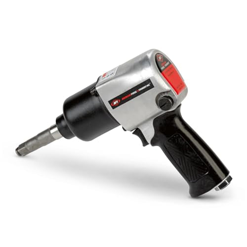 AFF 1/2" Square Drive Air Impact Wrench with 2" Extended Anvil, 7,000 RPM, 7" OAL, 7665