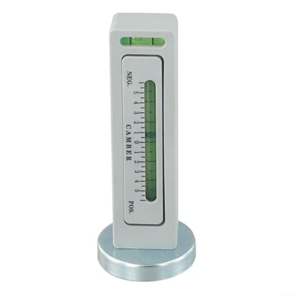 Adjustable Magnetic Camber Gauge Level Tool Aluminum Alloy Four-Wheel Alignment Measurement For Car Caster And Camber, White