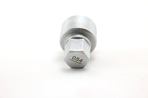 TEMO #54 Wheel Lock Lugnut Anti-Theft Lug Nut Screw Removal Socket Key S3055 for BMW Vehicles - size: #54