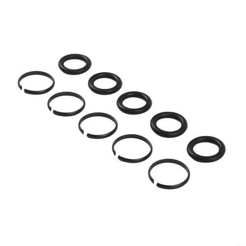 Pneumatic for IMPACT Wrench Socket Retainer Rings With O-Rings, Metal Construction For 3/8, 1/2, 3/4, 1 Inch Air Tools, 5 Sets Repair Kit For Automotive Garage(3/4) - color: 3/4