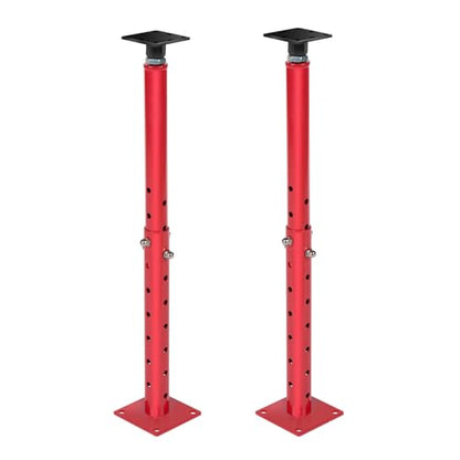 Floor Joist Jack, 19"- 36"(1'7"-3) Height Range Adjustable Floor Joist Jack House Jack Post,Telescoping Jack for Temporary Support for Leveling,4400 lbs Height Capacity(Each)-2Pack - size: 2PACK