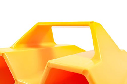 Camco X-Large Big Yellow Chock - Heavy Duty Trailer Wheel Chock Features Honeycomb Design for Extra Strength and Durability So You Can Re-Hitch in Confidence - Use w/Tires up to 30-inches - 44419 - size: Extra Large