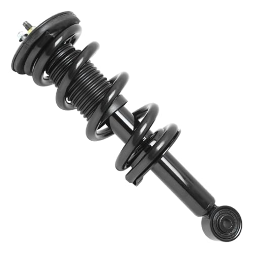 Detroit Axle - 2 Front Struts for 2012-2019 Nissan NV1500 NV2500 NV3500, Quick Complete Struts with Coil Spring Assembly 2013 2014 2015 2016 2017 2018 Replacement Suspension Ready Shocks - size: 11780x2/Pair